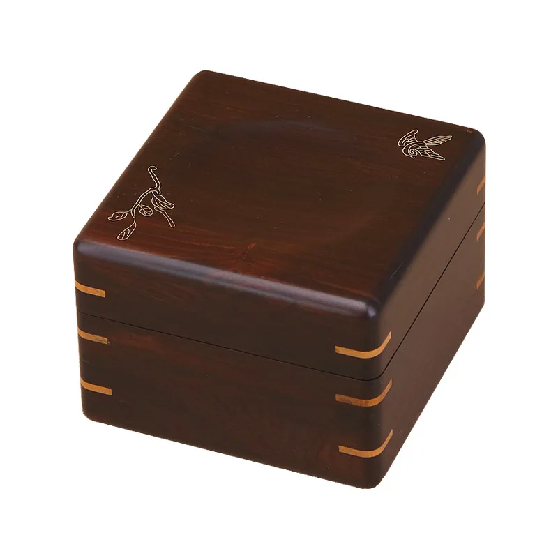 Redwood Jewelry Box, High-end Solid Wood Gold and Silver Jewelry Box