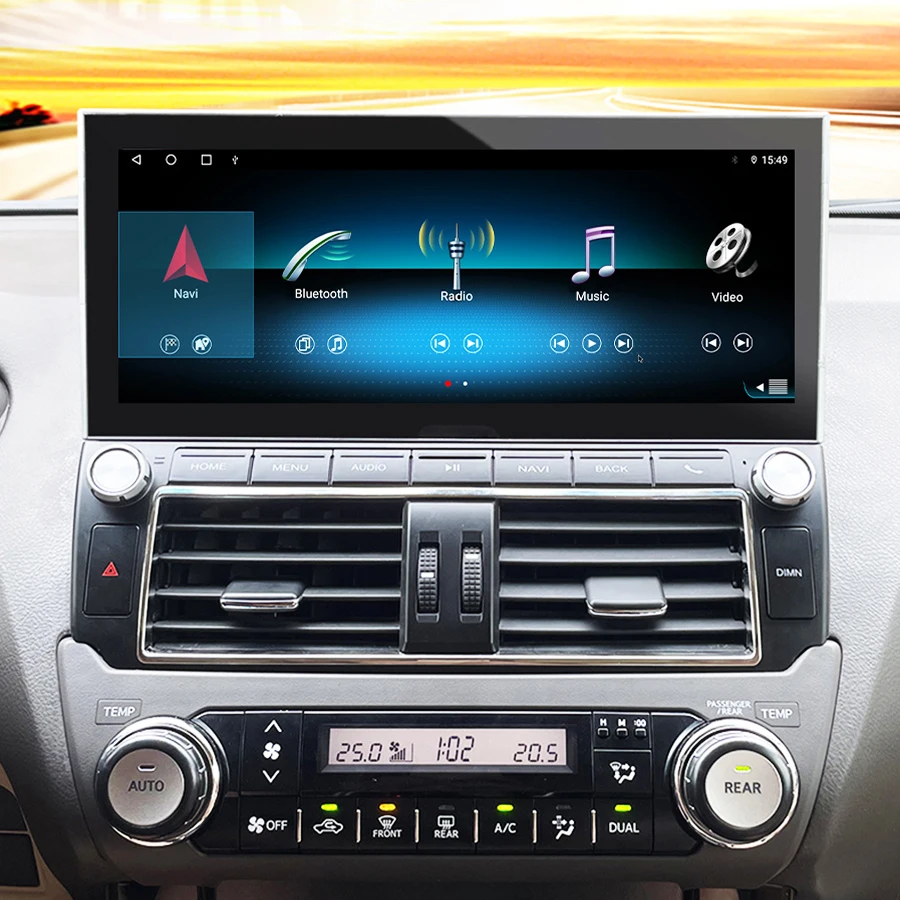 

6G 128G Android Radio For Toyota Prado Land Cruiser 150 LC150 2014-2017 Car Radio Multimedia Video Player GPS Navigation Stereo