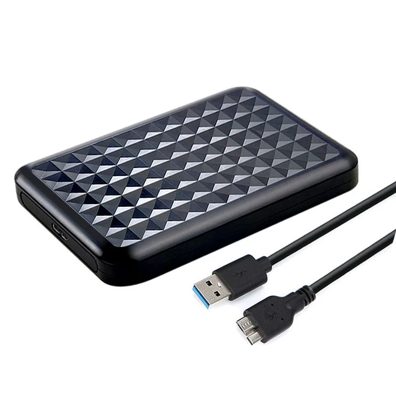 Caja HDD SSD de 2,5 pulgadas SATA a USB 3,0 4TB carcasa de disco duro externo Compatible con portátil UASP SATA III
