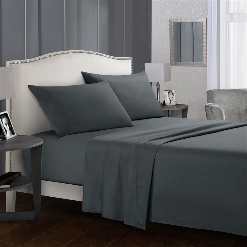 High-quality Simple King Size Bed Sheet Set Soft Comfortable Fitted Sheets Sets Queen Durable Bed Cover Mattress Protector Cover