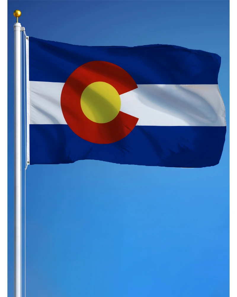 60x90cm 90x150cm Colorado Flag Banner Tapestry