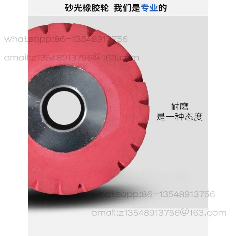 genuine-twill-grooving-flat-rubber-polishing-wheel-roller-belt-sander-accessories