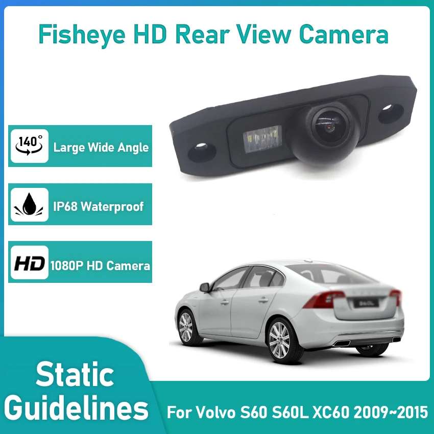 

Reverse Rear View Camera For Volvo S60 S60L XC60 2009 2010 2011 2012 2013 2014 2015 CCD Full HD Night Vision Car Parking Camera