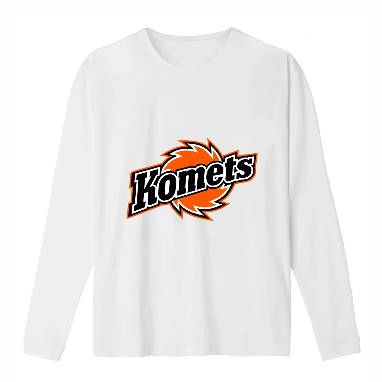 Fort Wayne Komets T-Shirt Summer Casual Cotton Tee Oversized Streetwear Tops Vintage Graphic Print Loose Fit Short Sleeve