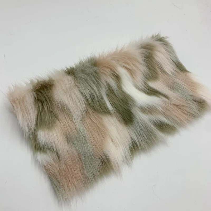 

1pcs 160cm*90cm High-grade Jacquard Soft fox fur,colorful felt cloth,Plush carpet mats fabric,DIY handmade faux fur fabric