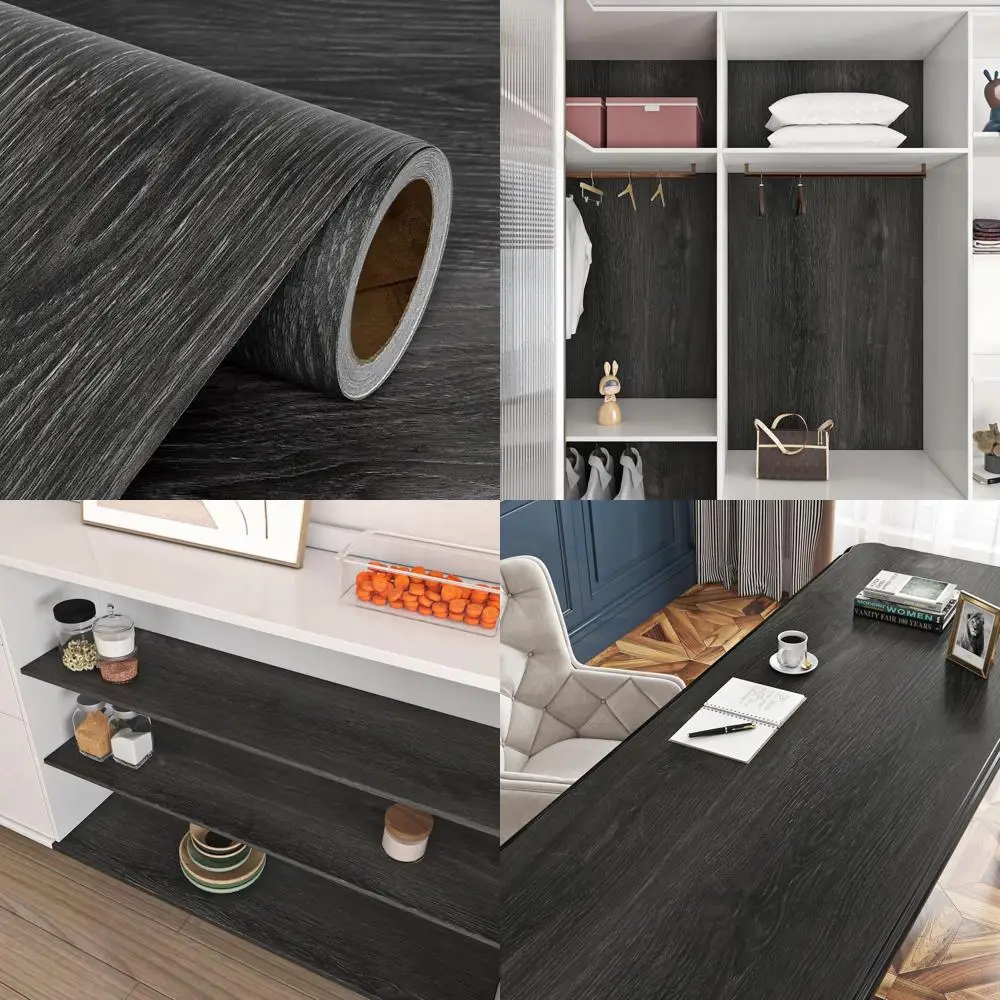 

Контактная бумага для столешницы цвета эспрессо, водонепроницаемая очистка и наклейка, 24x394, для шкафов, столов, кухни и столешниц