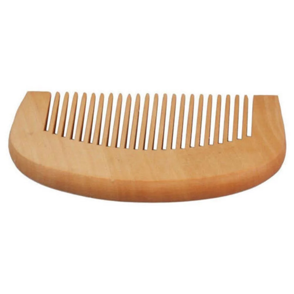 Anti-Static Hair Engraving Comb Stylish Engraved 9cm * 5cm * 1cm Anti-Static Comb Eco-Friendly Wooden Comb For Daily Grooming