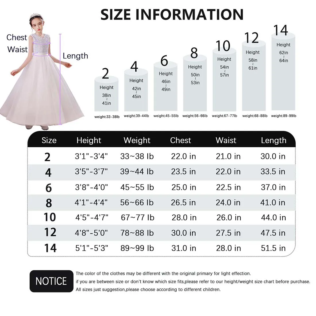 YZYManual-Princesa Tulle Flower Girl Dress, colher até o chão, High-End Prom Vestidos, Tule