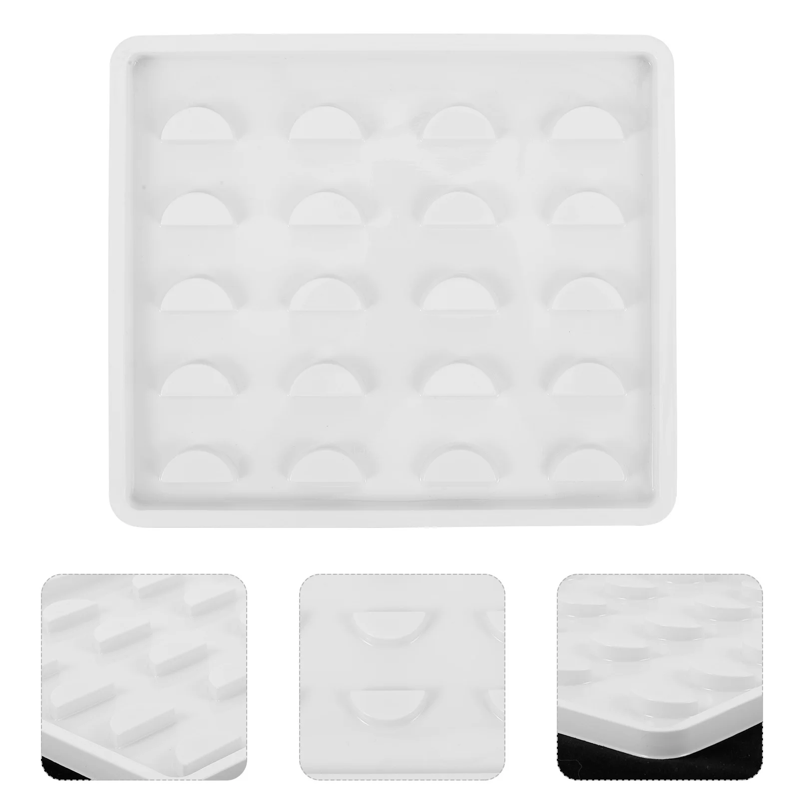 Étui à cils organisateur boîte de rangement de faux cils plateaux à cils conteneur en plastique Durable plateaux à cils boîte d'emballage de cils