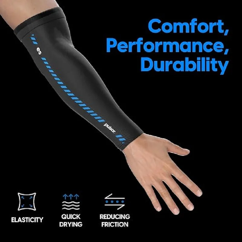 

Compression Arm Sleeve Perfect for Baseball Basketball Football Youth Adult Sizes Men Road Bike Sleeves Arm Protection