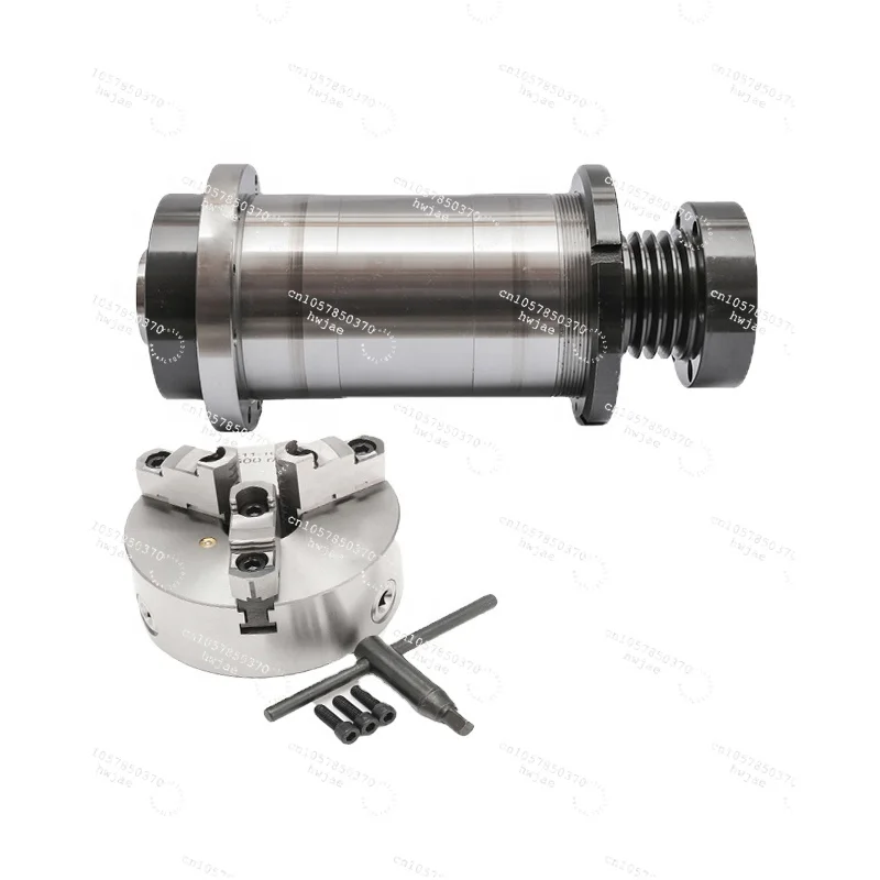 A2-6 200mm 4000rpm Lathe Spindle Cnc Lathe Spindle for Turning Cnc Lathe Headstock Spindle