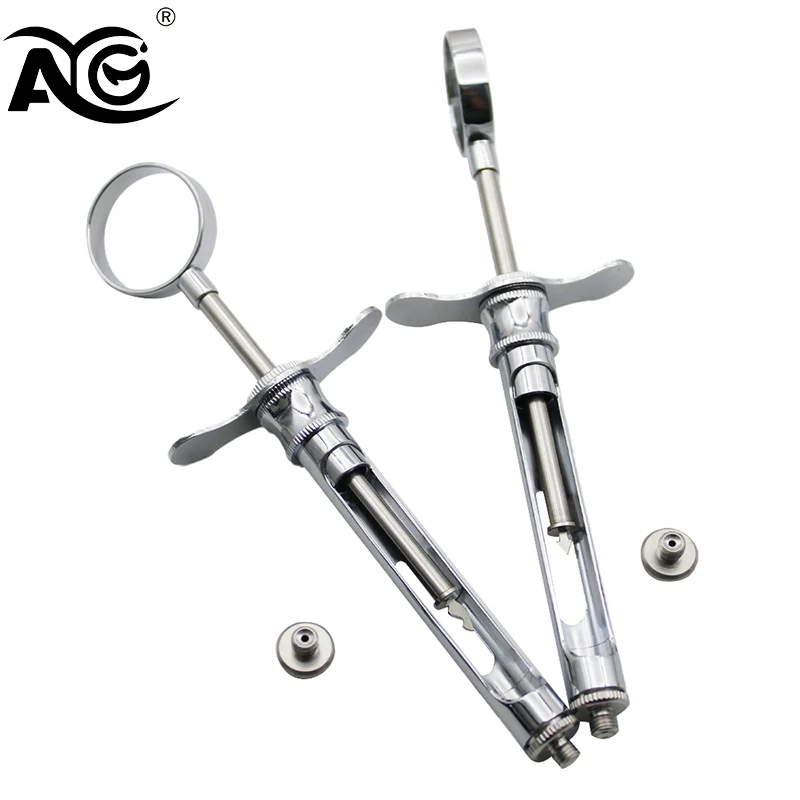 AG 1 قطعة حقنة الأسنان الفولاذ المقاوم للصدأ طب الأسنان أداة جراحية العناية بالأسنان الأسنان التخدير حقنة الشفط #1