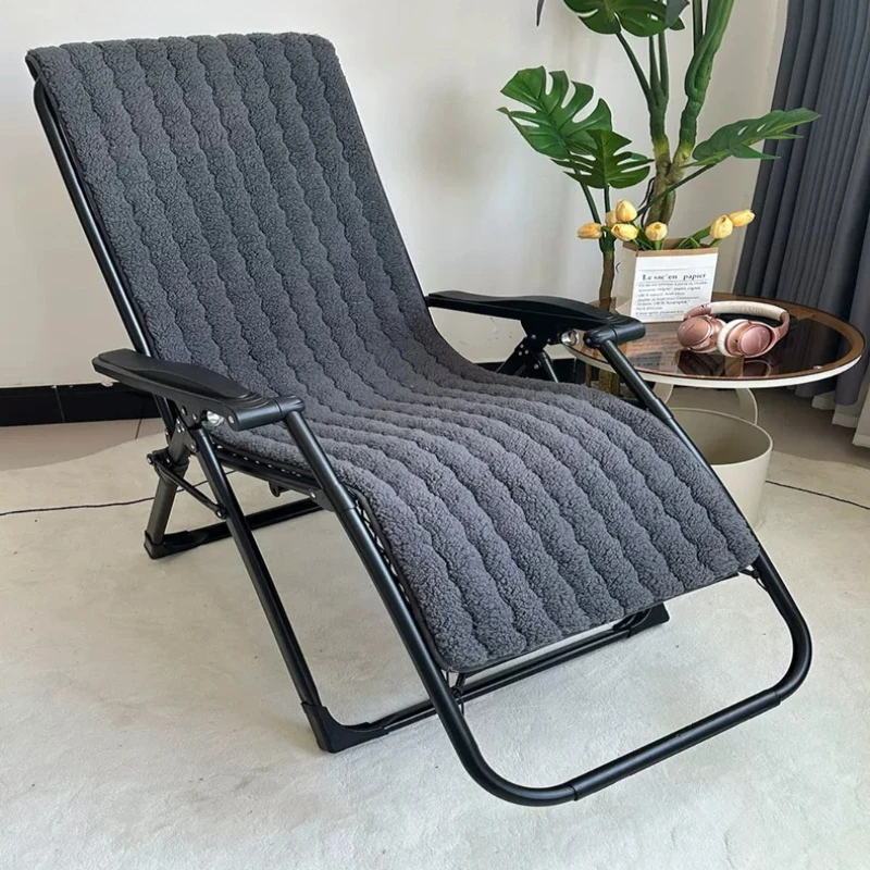 Thick Winter Lambswool Rocking Chair Cushion Non Slip Warm Soft Seat Pad for Office Recliner Chaise Lounge Ultra Heavy Duty