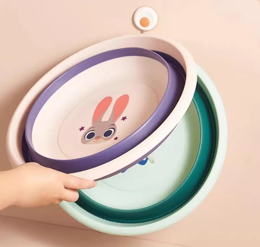 Baby shower basin, baby can sit and lie down, thick and enlarged bathtub small