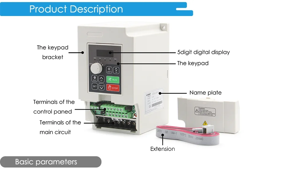 G-Penny 220V 2,2kW ER20 80mm Wassergekühlter Spindelmotor-Kit mit Keramikkugellager und 2,2kW H100 Wechselrichter für CNC-Fräsmaschine – Detail 5