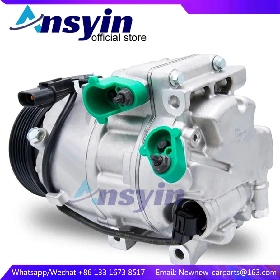 VS18E A/C AC Air Conditioning Compressor for Hyundai Genesis G80 G90 Premium 97701-B1000 97701B1000 F500-GGDBA-03