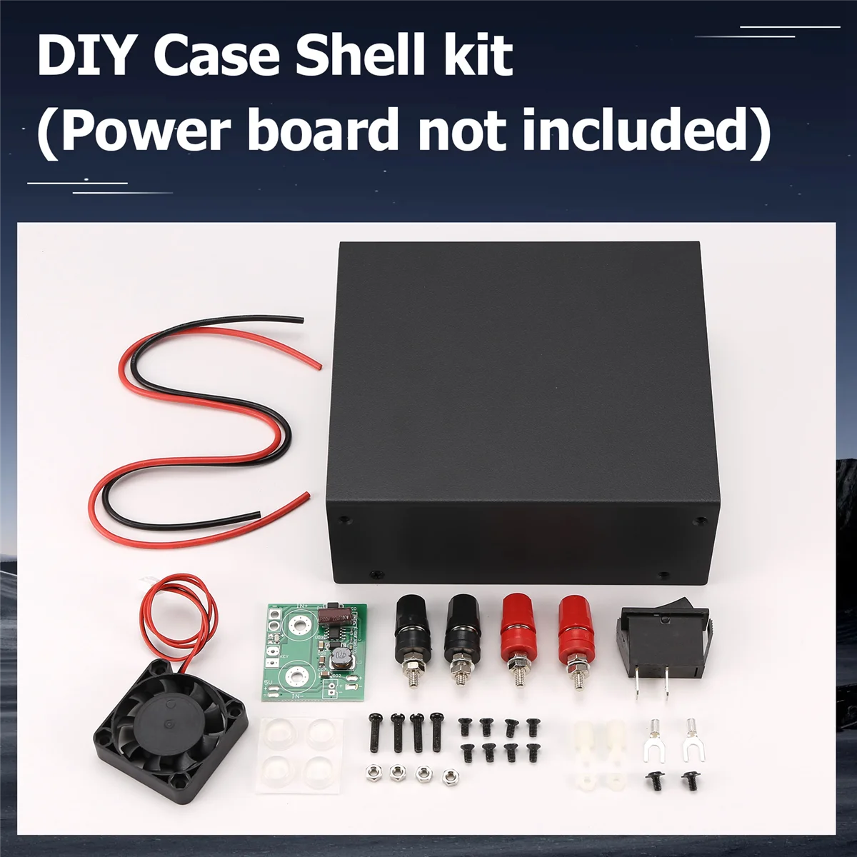 AT87-DIY Caso Shell para DPS5015-USB DPS5020-USB DPS3012 DPH3205 Conversor de Corrente de Tensão Constante Power Bank Box Shell