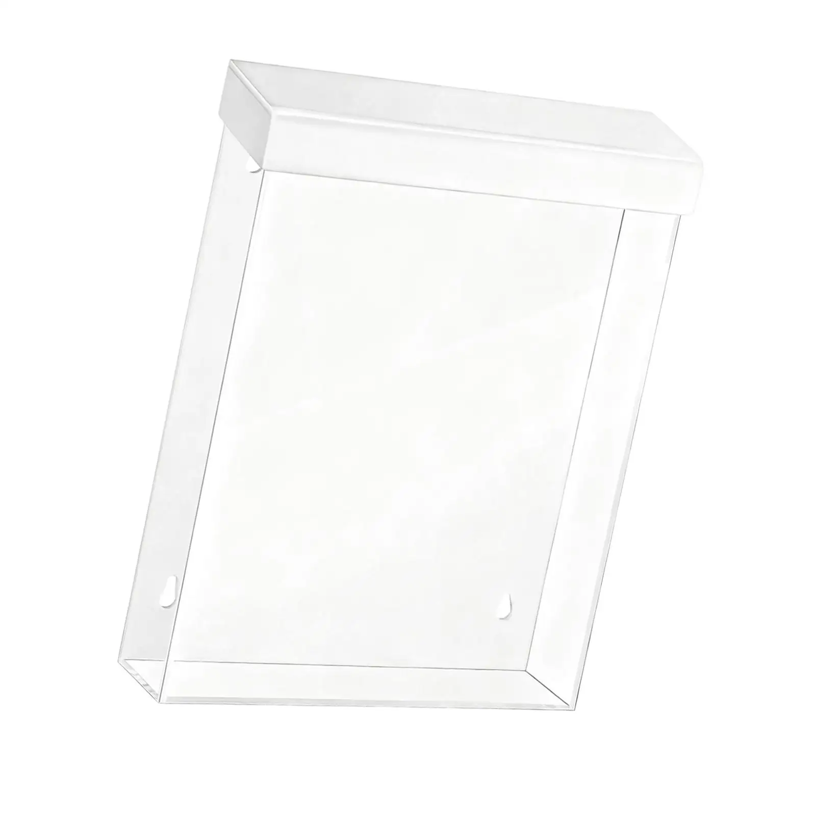 

Outdoor Brochure Holder with White Lid Practical Waterproof for Display