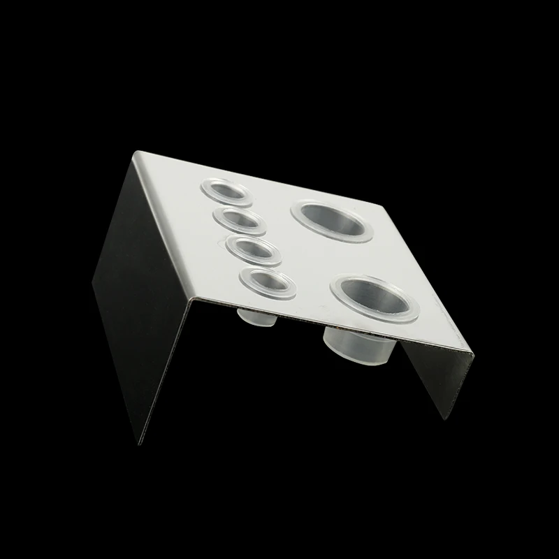 1PC Stainless Steel Tattoo Ink Cup Holder Pigment Container 6/18 Holes Holder Permanent Makeup Accessories Tattoo Supplies