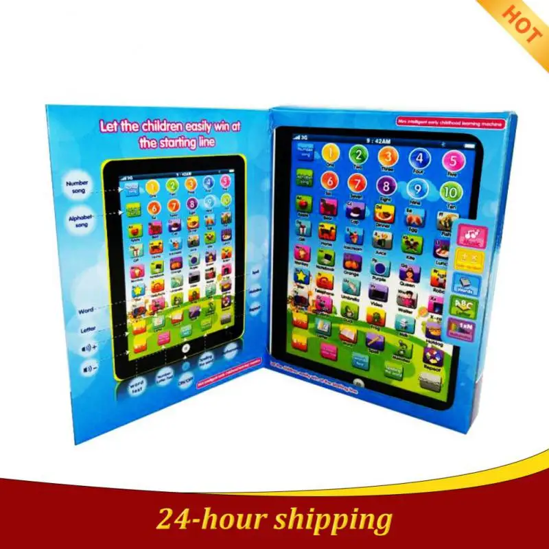 

Toddler Learning Tablet Children Educational Toy Tablet 4-6 Years Old Electronic Device Early Learning English Study Gift