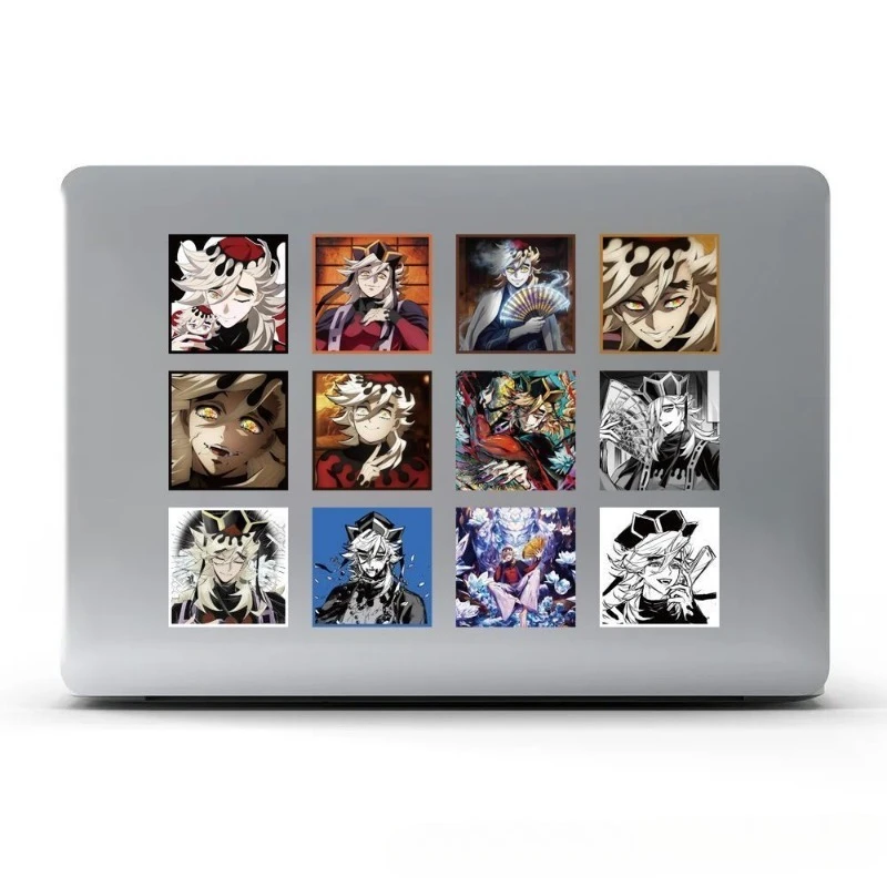 High-looking 2000 stickers Demon Slayer: Kimetsu no Yaiba children's roll stickers anime cute cartoon ledger decoration stickers - view 6