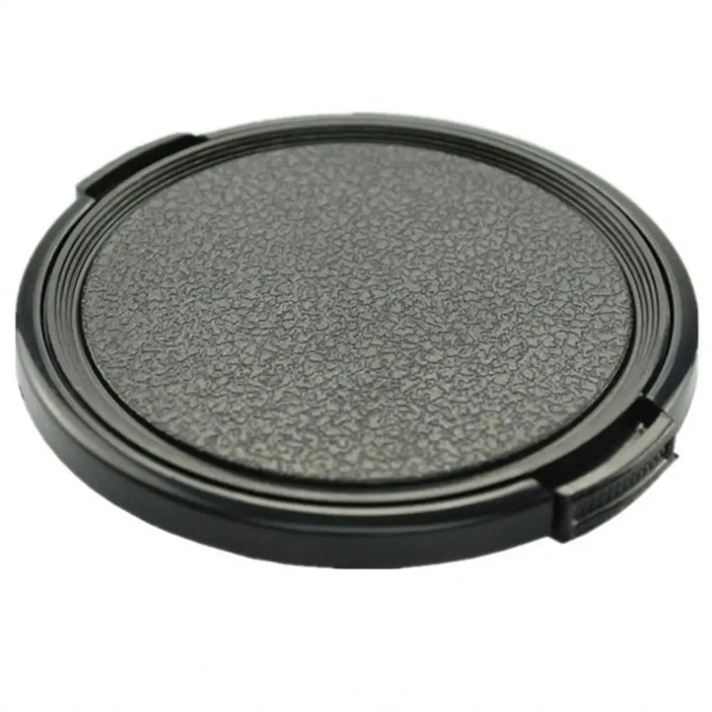 

Filters Front Cap Camera Lens Cap Dustproof Cover Side Pinch Lens Cover Hemp Face Canon Lens Cover 72mm 55mm 62mm