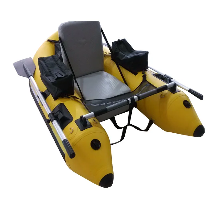 

Hot Sell One Person Small Fishing Belly Boat Inflatable Float Tube Boat for Fishing