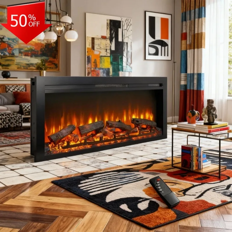 

Firewood Fireplace Living Room Fire Place Living Room Decorative Electric Fireplace with Flame Family Supplies Fireplaces