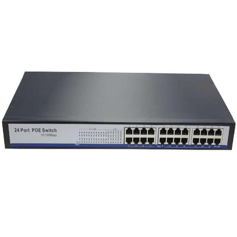 24 port poe switch 12v for ubiquiti ubnt wifi access point 23 passive poe port 10/100mbps poe 24V network switch