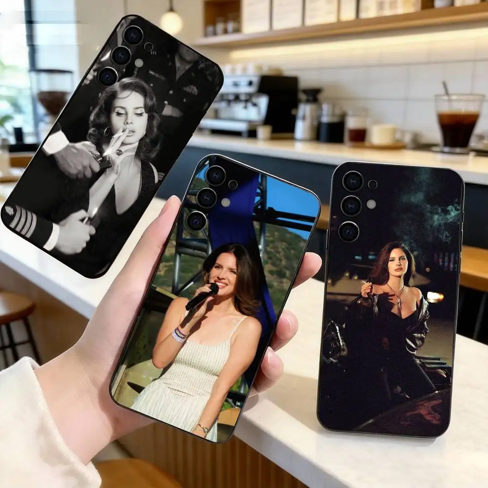 Video Games L-Lana D-Del R-Rey-LDR  Phone Case For Samsung S26,S25,S24,S23,S22,S21,S30,Ultra,Plus,Fe,Lite,Note,10,Black Cover