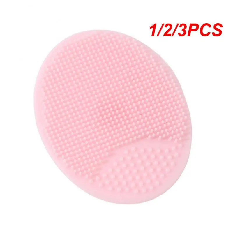 1/2/3PCS Children Dandruff Bath Brush Durable Non-slip Multi-purpose Silicone Hair Washing Scalp Brush