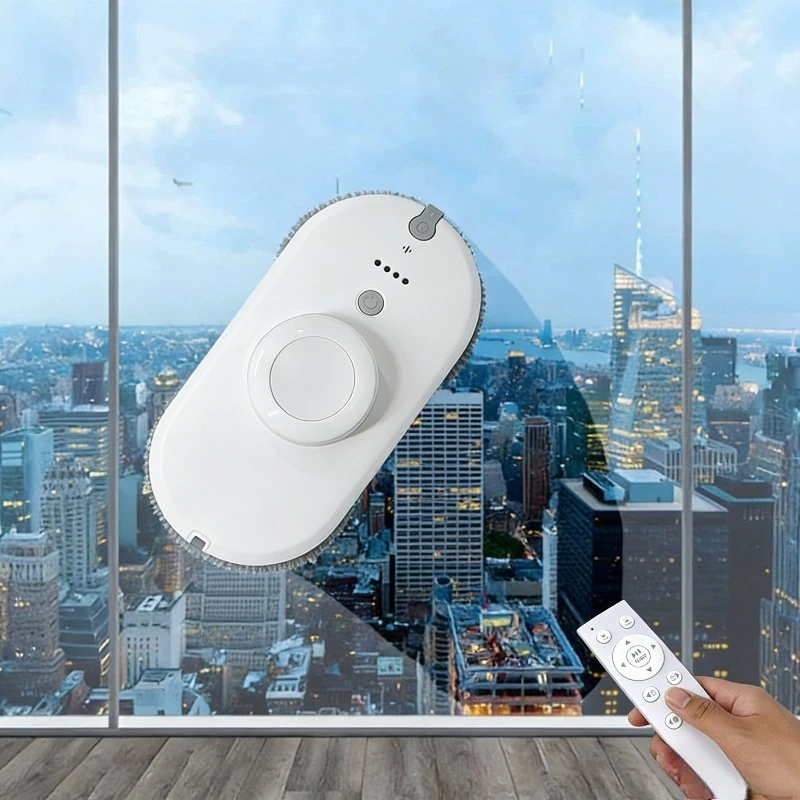 

Робот-пылесос для мытья окон, электрический, с двойным распылением, дистанционным управлением, для окон и стеклянных дверей дома