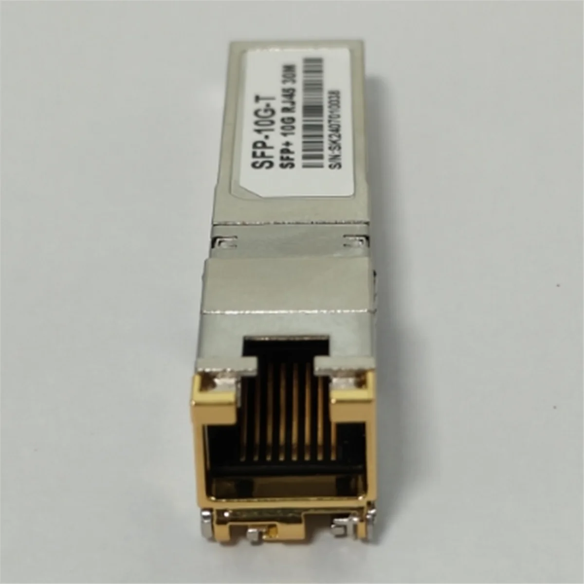 

10G SFP + к Rj45, 30 м, самоадаптирующийся оптический модуль 10G/5G/2,5G, совместимый с Ethernet-оптическим коммутатором-ABPS