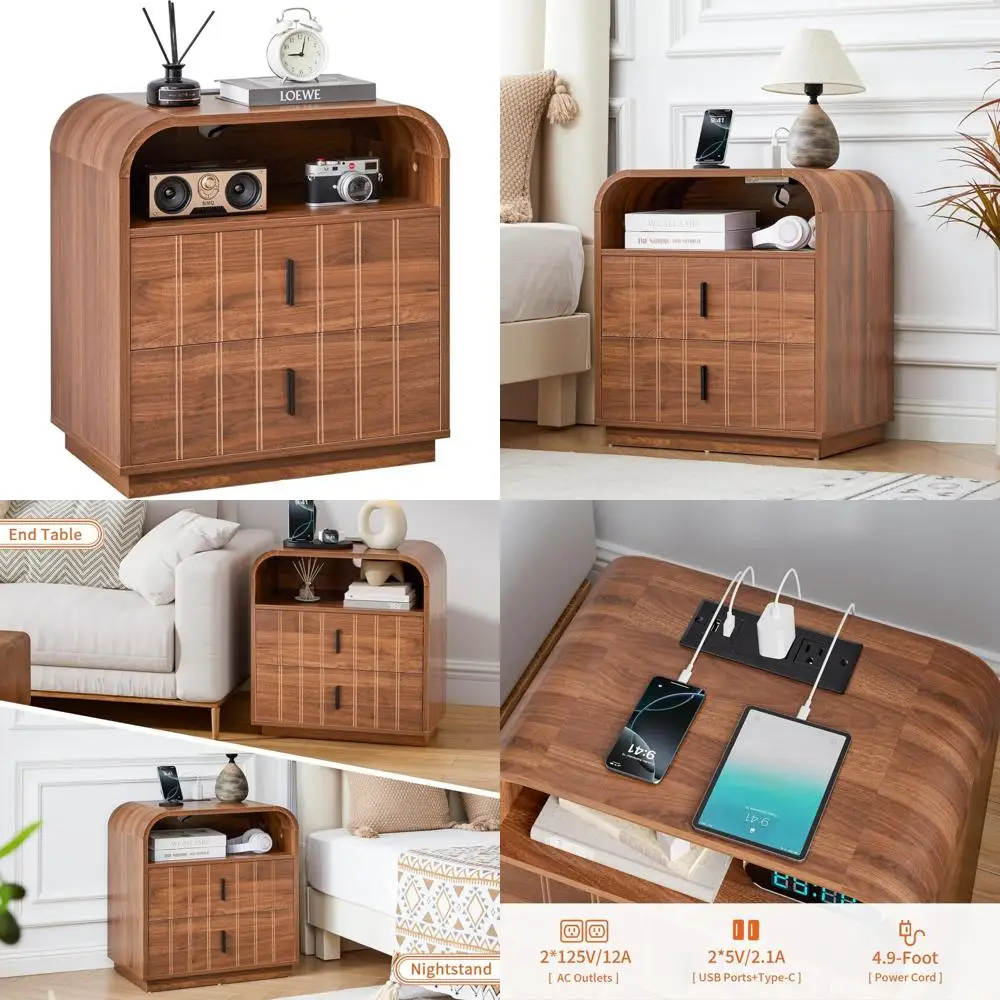 مكتب زينة مكياج صغير من ZMAD مع مرآة وأضواء LED قابلة للتعديل، مخرج طاقة مدمج وتخزين مخفي، يتضمن مقعد مبطن