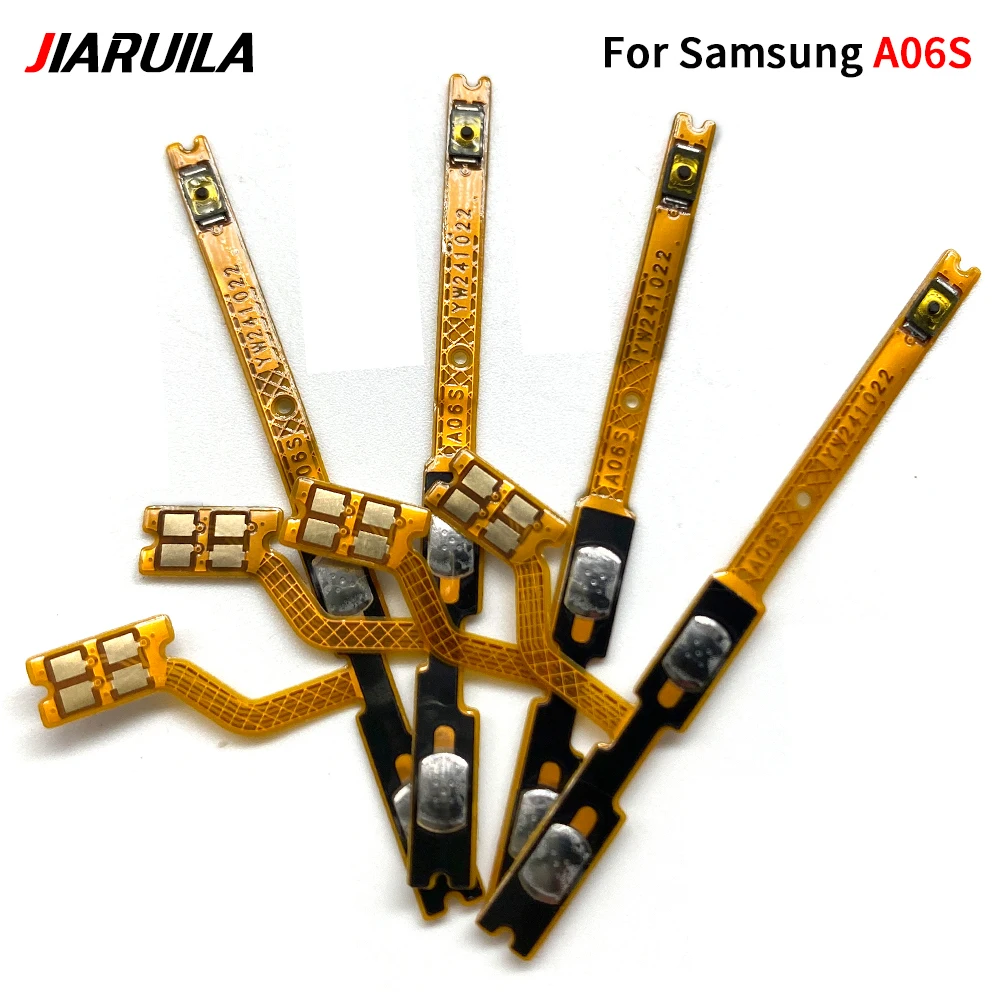 New For Samsung A06 A06S A15 A16 4G A25 5G Power Switch On/Off Button Volume Key Button Flex Cable