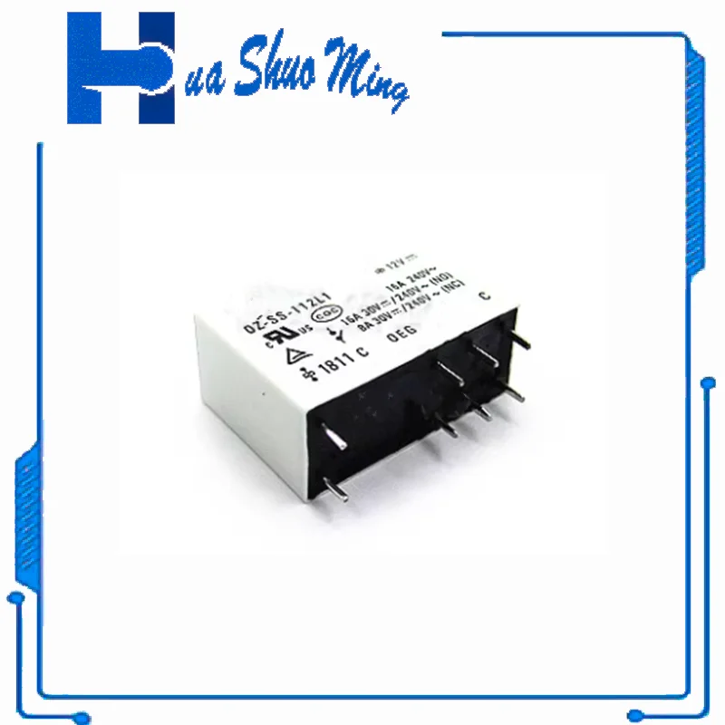 5PCS/LOT  OZ-SS-112L1 12V 12VDC 16A 240VAC DIP-8