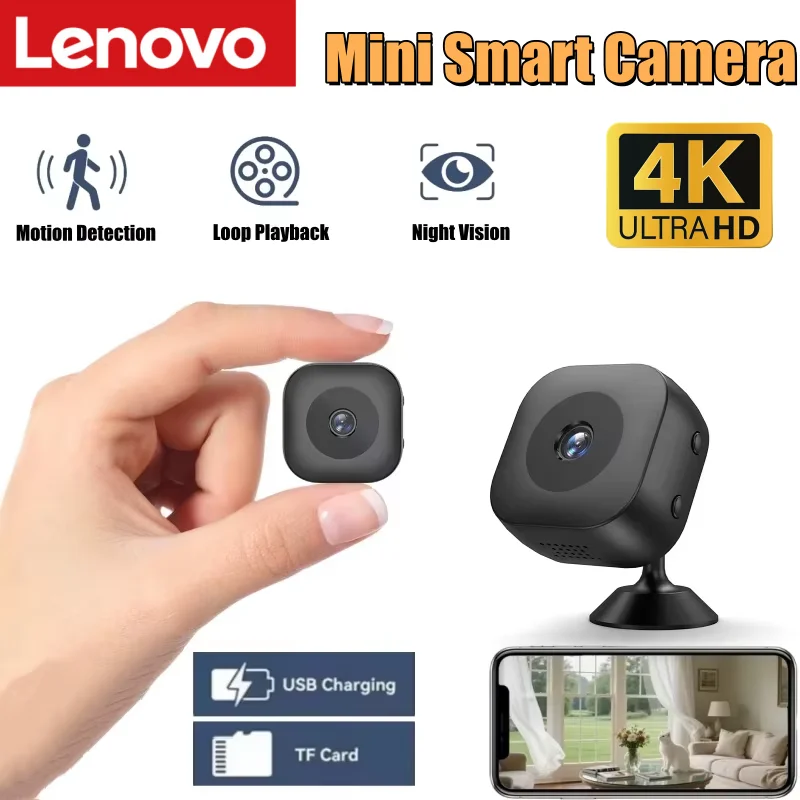 camera-de-seguranca-sem-fio-lenovo-mini-4k-hd-com-monitoramento-remoto-wifi-camera-de-vigilancia-para-casa-inteligente-novo-modelo-2026