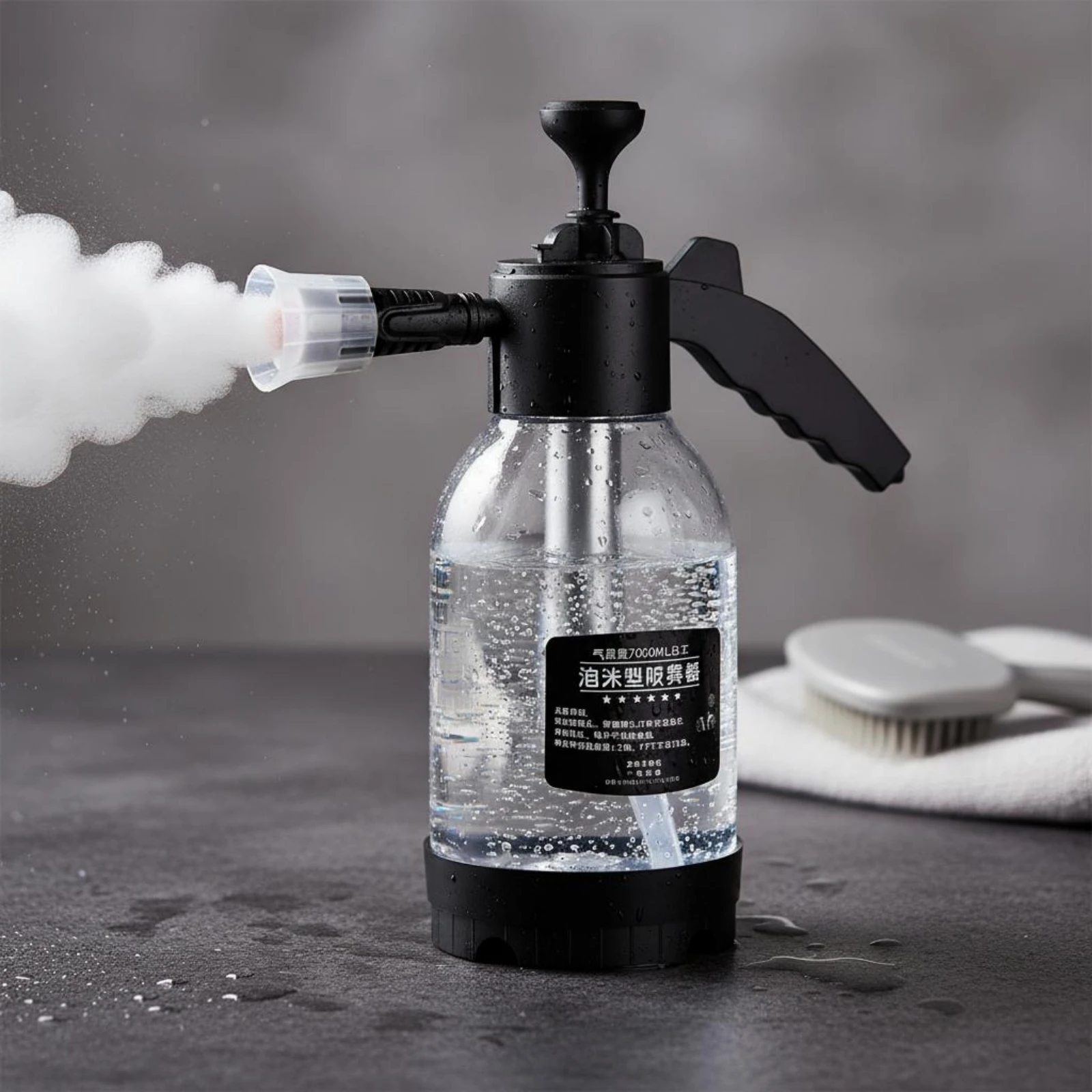 Dog Bath Foam Bottle Easy to Use Pet Shampoo Foamer Shampoo Foamer Large Capacity Soap Dispenser