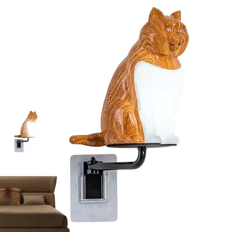 

Wall Lamps For Bedroom Cat Shape Touch Sensor Wall Lamps Cute Cat Image Lighting Tool For Bedroom Corridor Study Room Children's