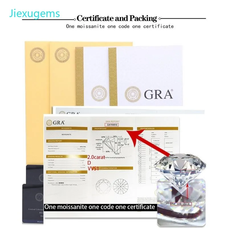 Насыпной камень с муассанитом яркого желтого цвета с сертификатом GRA, круглые идеальные нарезки восемь сердец, восемь стрел