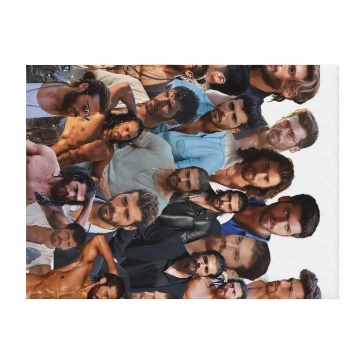 

Can Yaman photo collage Throw Blanket for babies Furry Baby Stuffeds Blankets