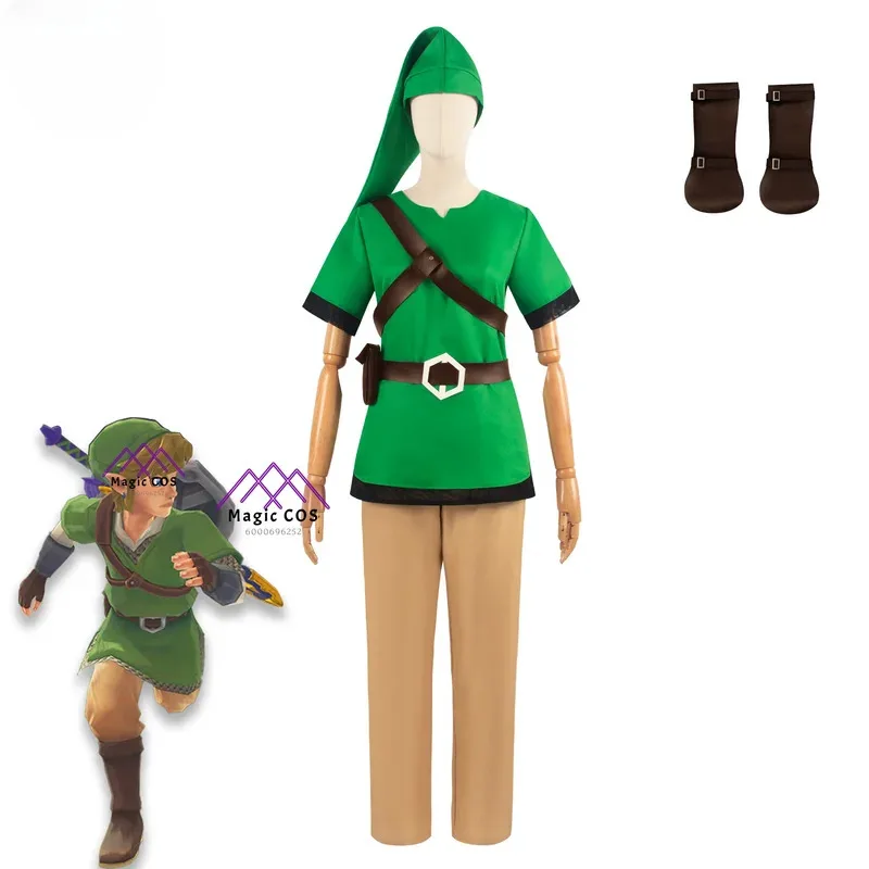 Inventarspiel Party wesentliche Waku SR Kostüme Linkk Rollenspiel Anime Kostüme Requisiten Halloween Kostüme