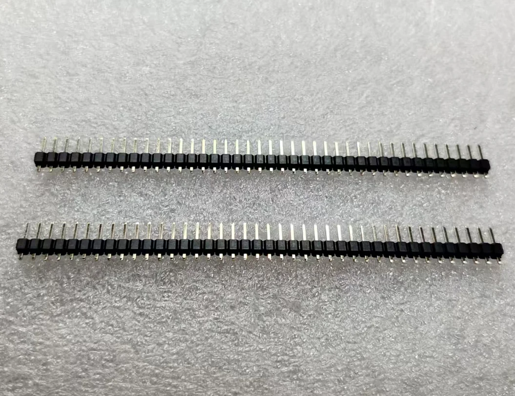 10PCS/1X40P needle arrangement / 2.0Pitch     1X40P Mother Row/ 2.0 Pitch               Direct insertion pin and mother