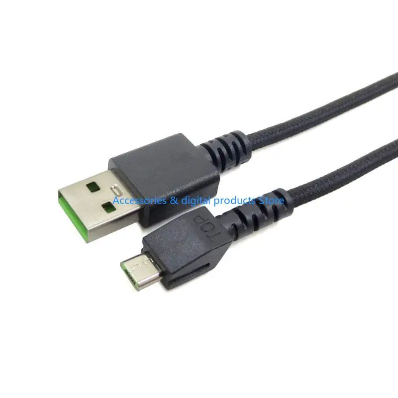 77JD Micro USB Wire Charging Cable Replacement for Naga Wireless Mouse Power Cord