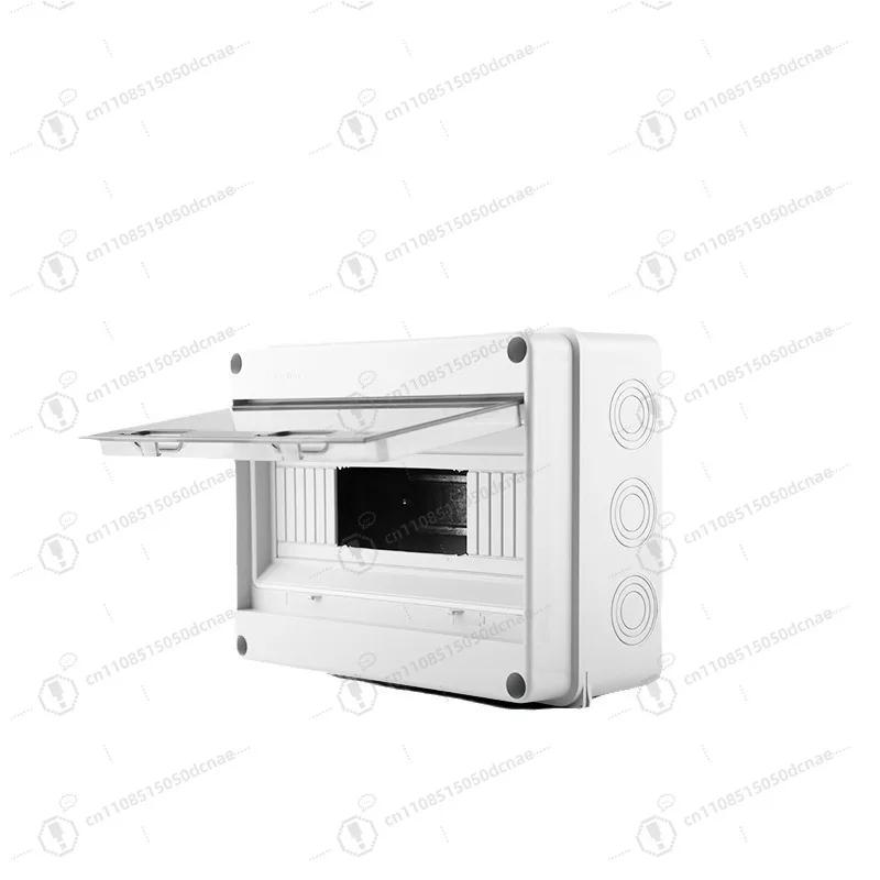 HT-12WAY Waterproof Plastic Distribution Box Outdoor Rainproof 12P Mini Circuit Breaker Enclosure