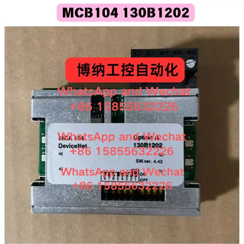 

Used MCB104 130B1202 Communication card Functional test OK Fast Shipping