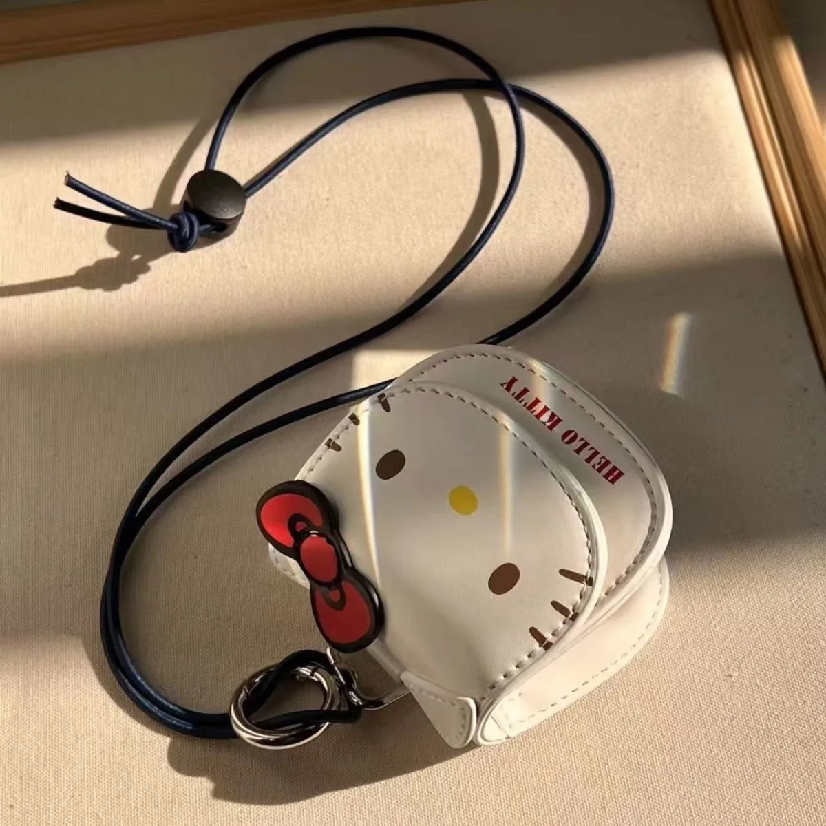 

Hello Kitty Mini Coin Wallet Women Katie Girl Cute Small Bag Pendant Headphones Crossbody Bags Anime Kawaii Storage Case