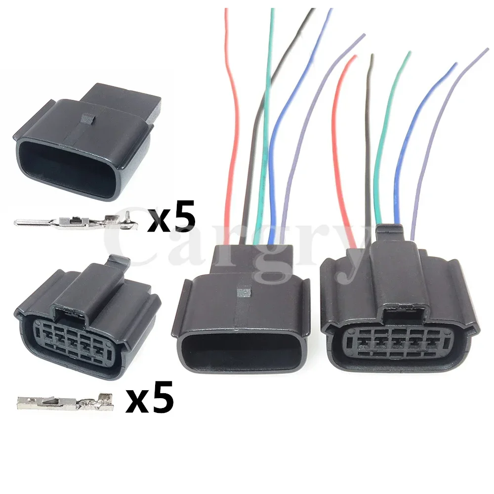 

1 Set 5P 33481-0501 33471-0501 AC Assembly Automobile Accessories Car Electric Cable Connector Auto Plastic Housing Wire Socket