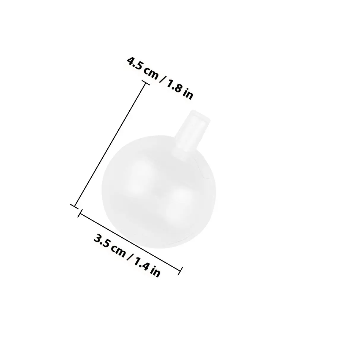 50Pcs 35mm White Squeaker Inserts Round Noise Makers for Dog Pet Baby Toys Craft Repair