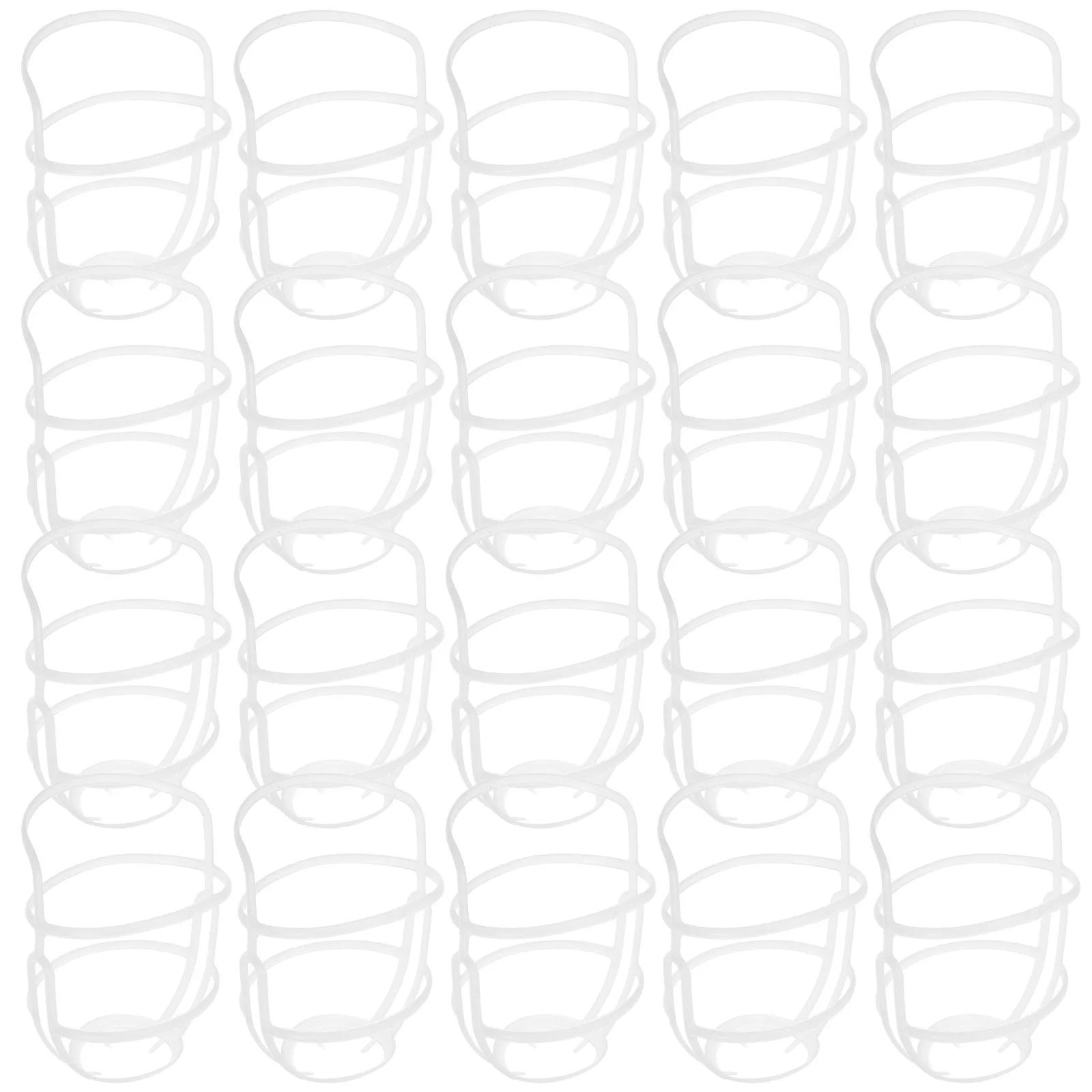 

20Pcs Infusion Bottle Holder Net Strong Plastic Reusable Saline Cage for Infusion Stand Hospital Clinic Drip Storage Accessories